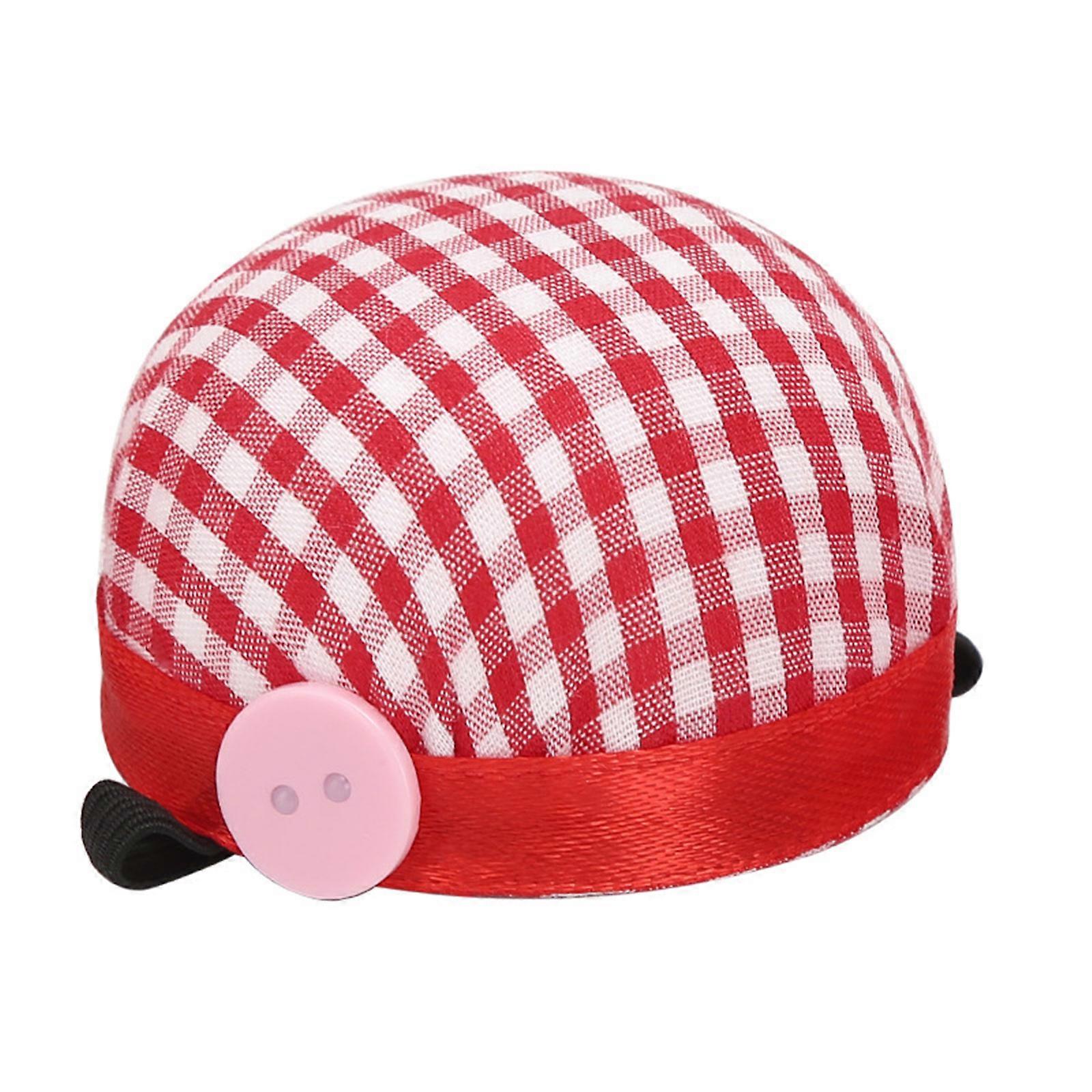 Portable Fabric Wrist Pincushions Featuring Foam Padding for Efficient Crafting Workflows Multicolor