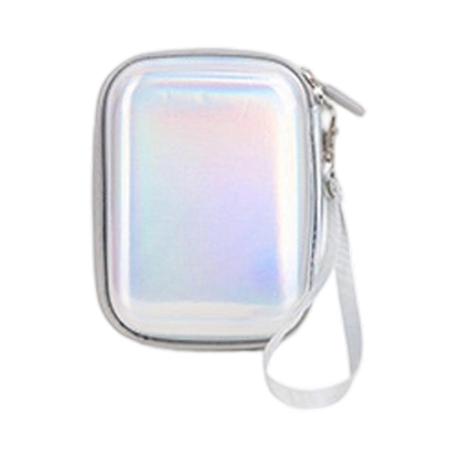 Scratchproof Camera Protective Shell Travel Friendly Design Practical Camera Housing Leather Texture for Various Models  Silver