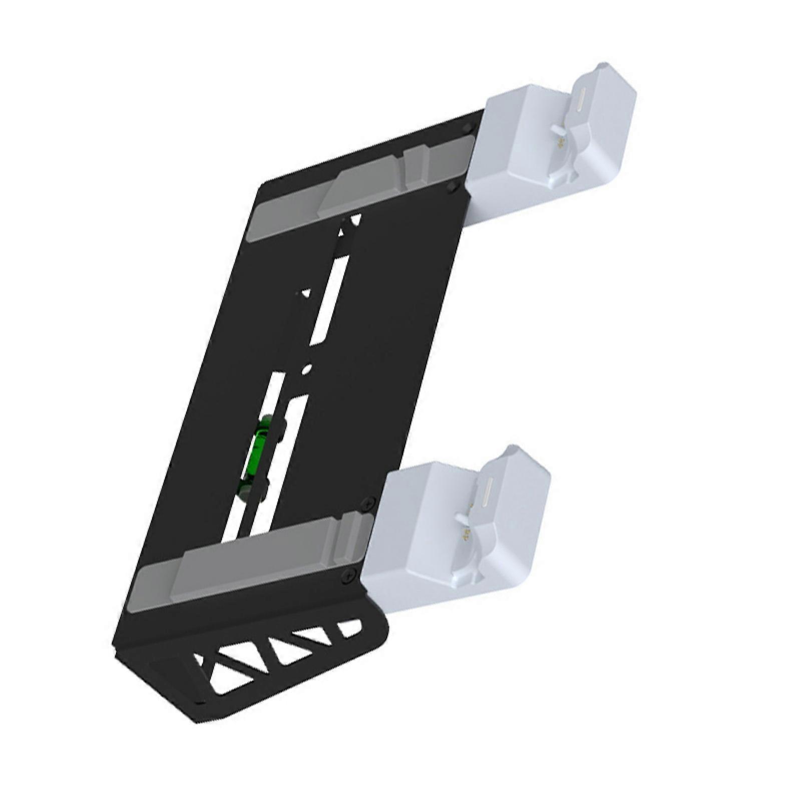 Wall Mount Stand with Charging Station and Hanger Space Saving Holder Bracket for Disc Digital Console Storage Bracket Multicolor