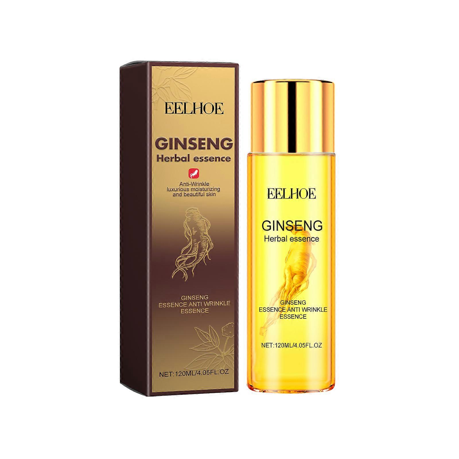EELHOE Ginseng Essence Anti Wrinkle Essence, Wrinkles Firming Facial Skin Smooth And Tender And Elastic