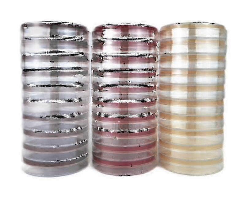 Pre-poured agar plates for science experiments, 10pcs portable dishes