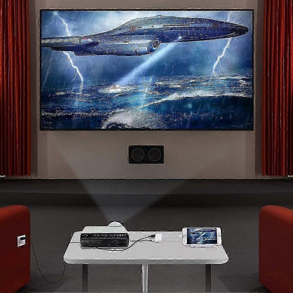 Lightning to HDMI Adapter, 1080P HD Video Cable for   iPod to TV Projector Monitor, Digital AV o Sync Dongle