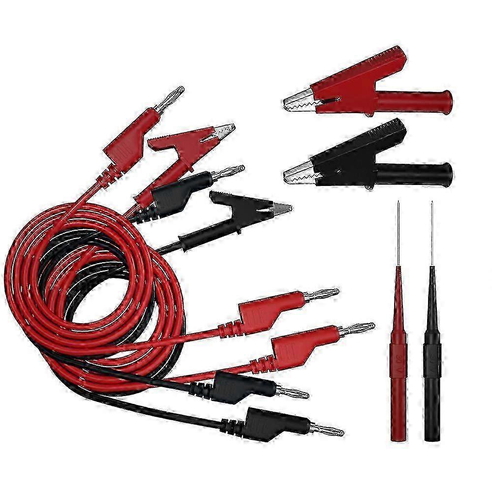 Crocodile Clip Test Needle Kit for Quick Detection and Immediate Repairs, Universal 19A 1000V Line Solution (Best Seller)