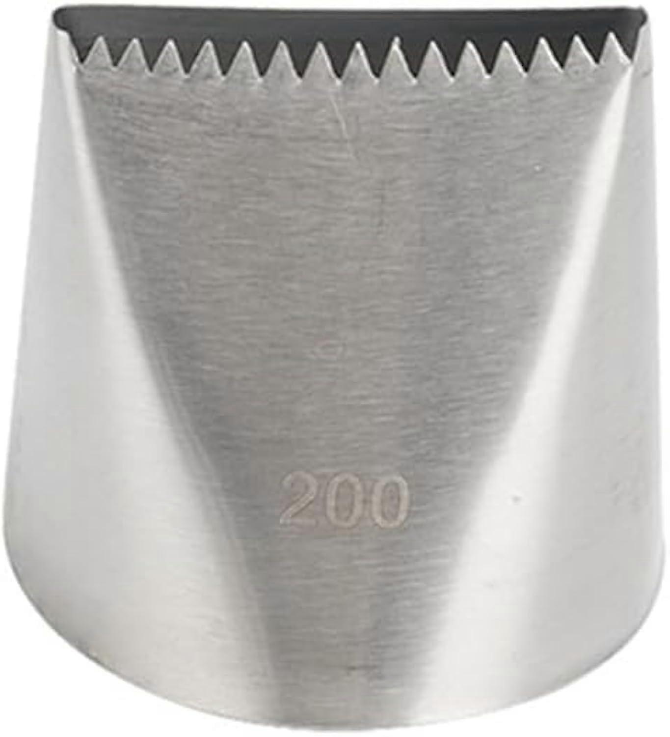 Cake Icing Tip Large Piping Nozzle for Cake Decorating and Crumb Coating (#200)