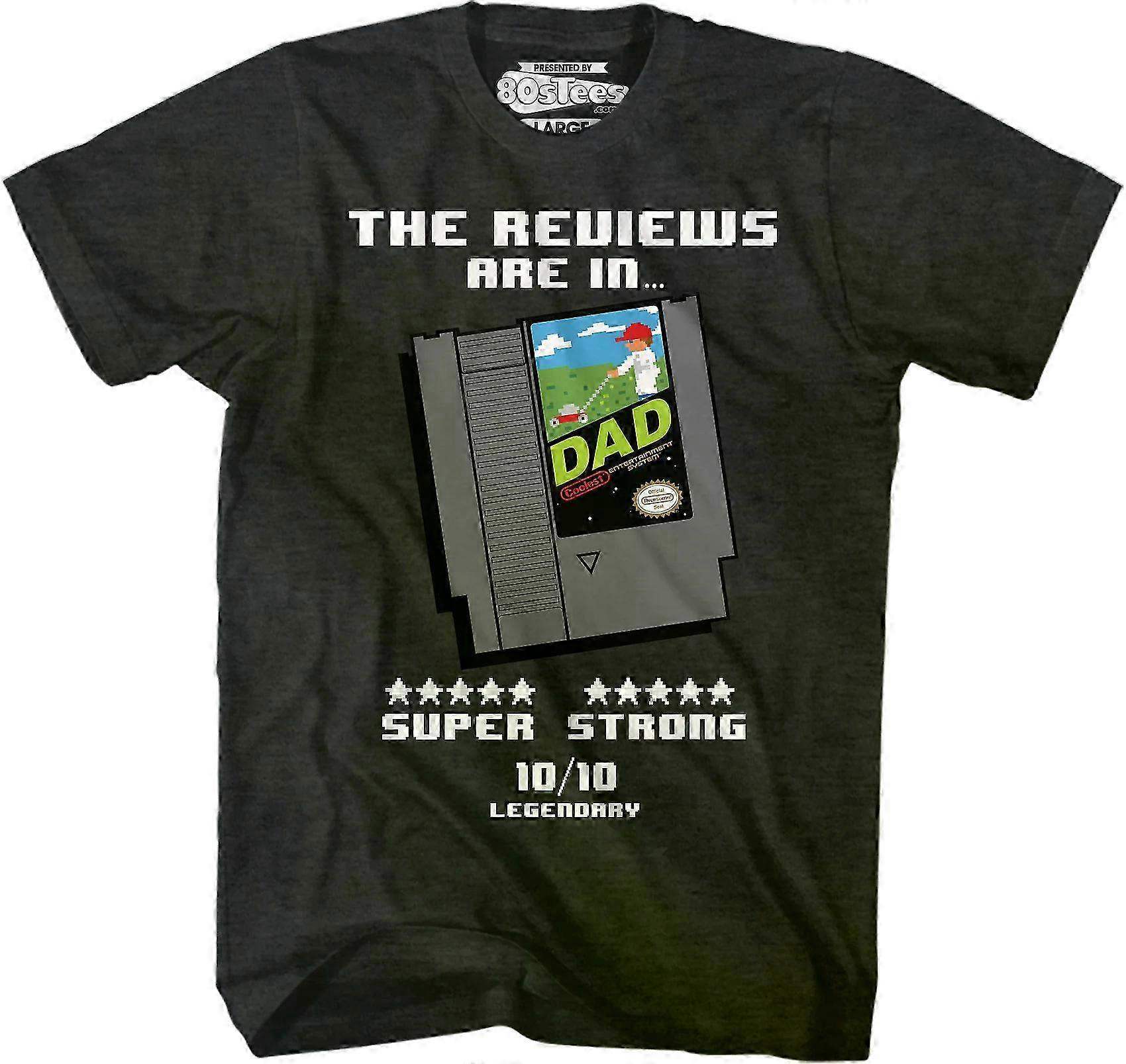 Videojáték-kazetta Apák napi póló Rockinstone