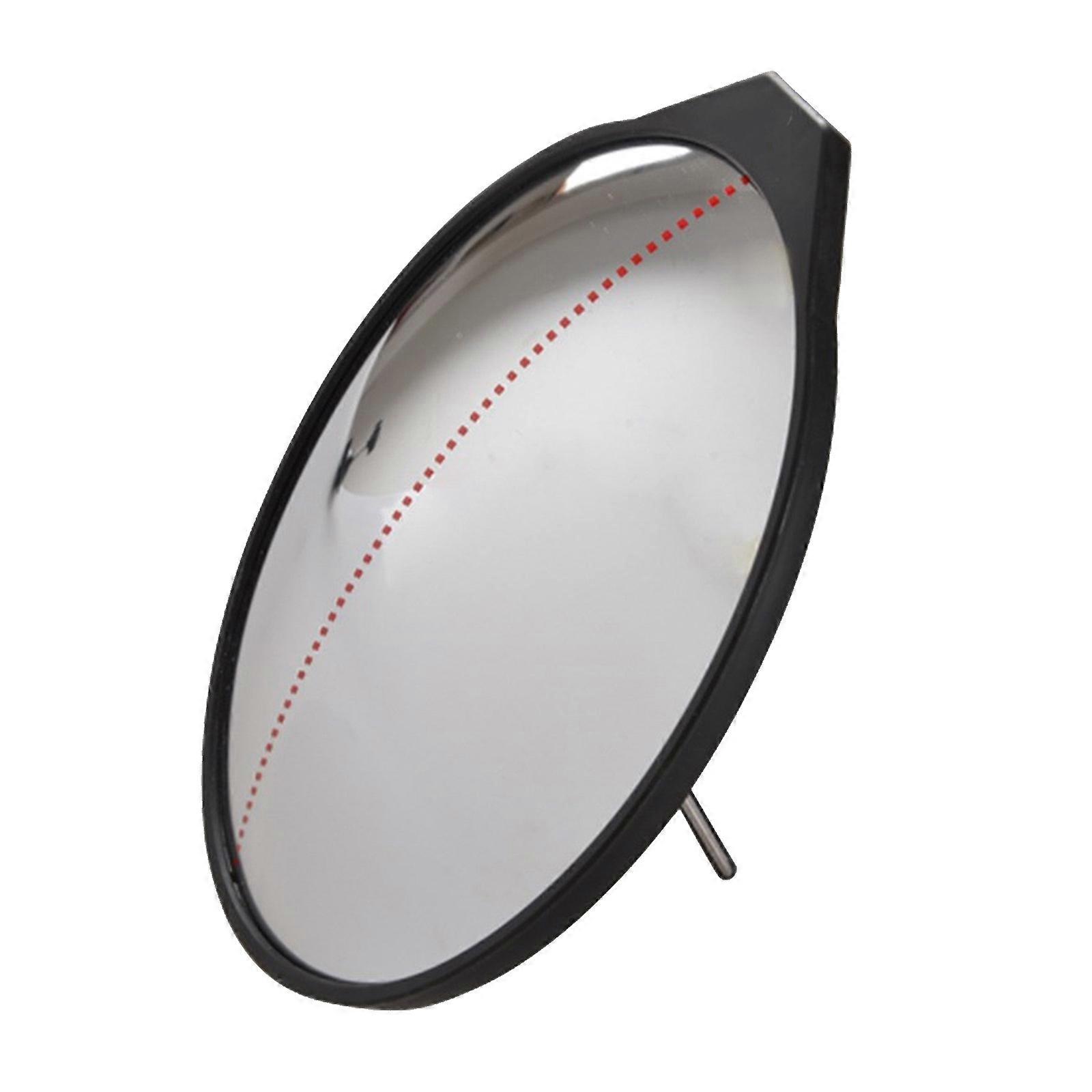 Acrylic Convex Golf Practice Mirror Wide Angles View Swing Analysis Tool Golf Driving Range Swing Mirror Enduring Multicolor