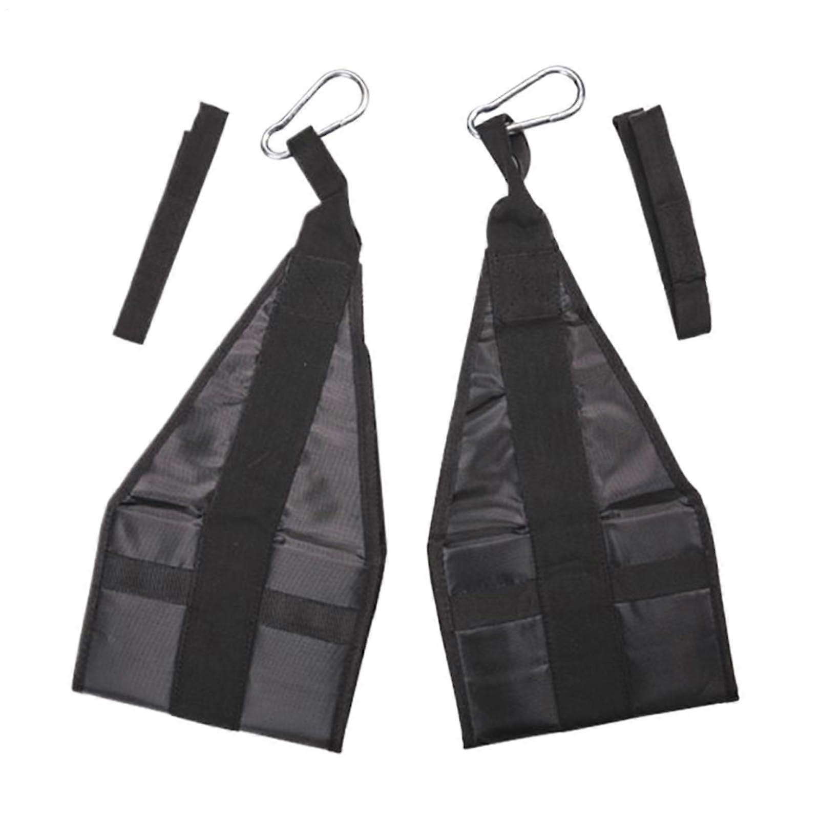 Ab Straps for Pull Up Bar with Soft Padding – Adjustable Core Training for Pilates, Yoga, Outdoor Workout