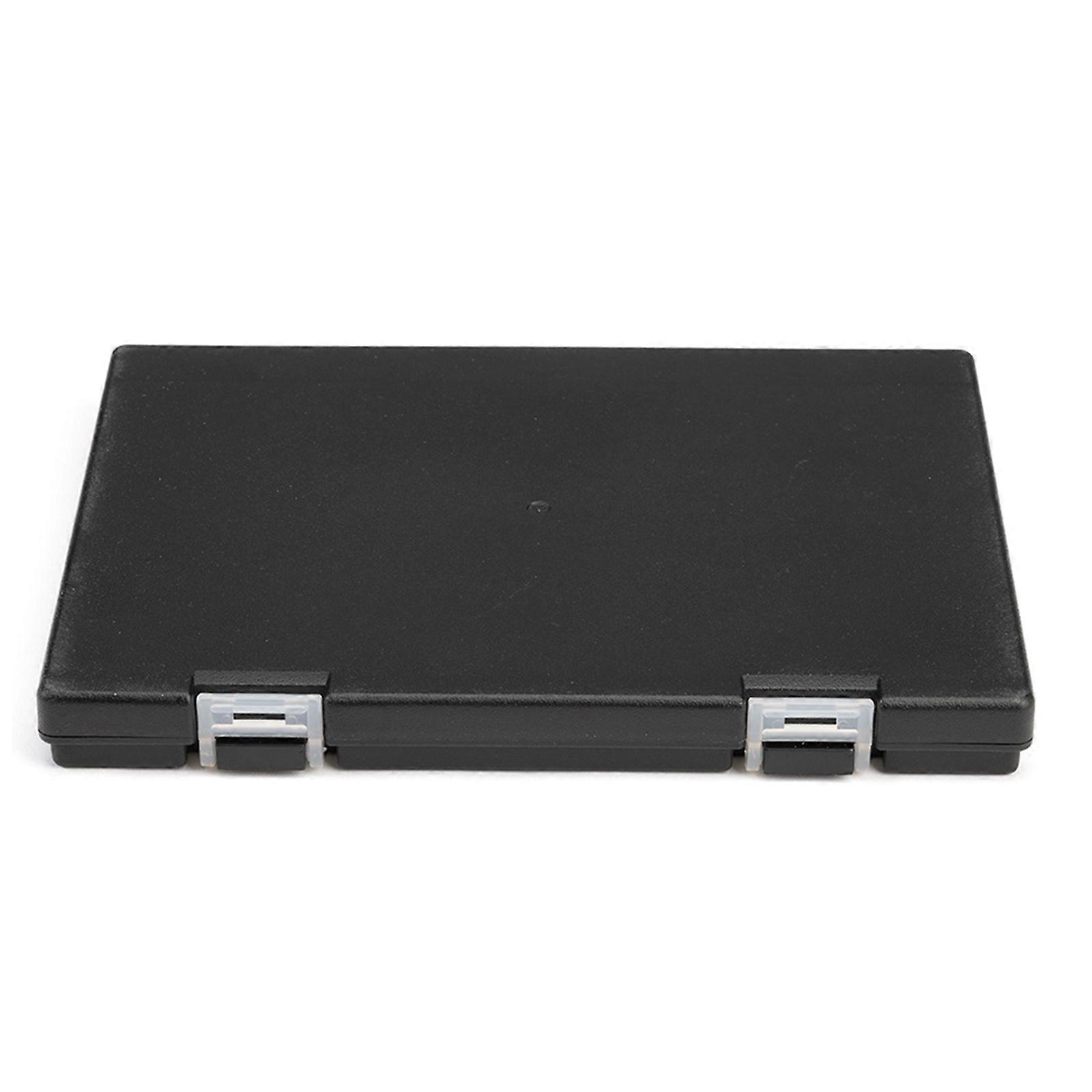 Fly Lures Container Fishing Lures Box with Dividers Organizers Box Double Side Portable Jig Head Hook Baits Storage Case Multicolor