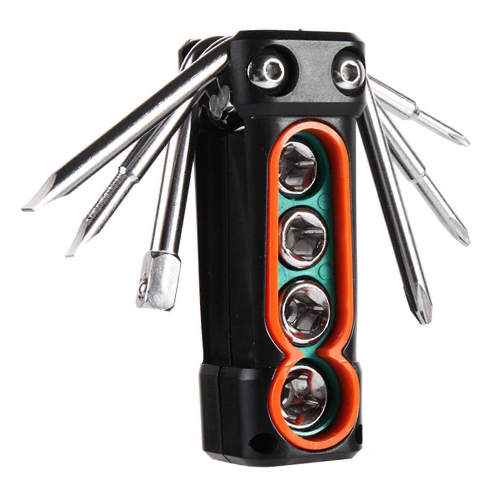 Ergonomic Screwdriver Socket Wrench Screwdriver Hexagonal Nut Key Extend Driver Cycling Motorcycle Maintenance Multicolor