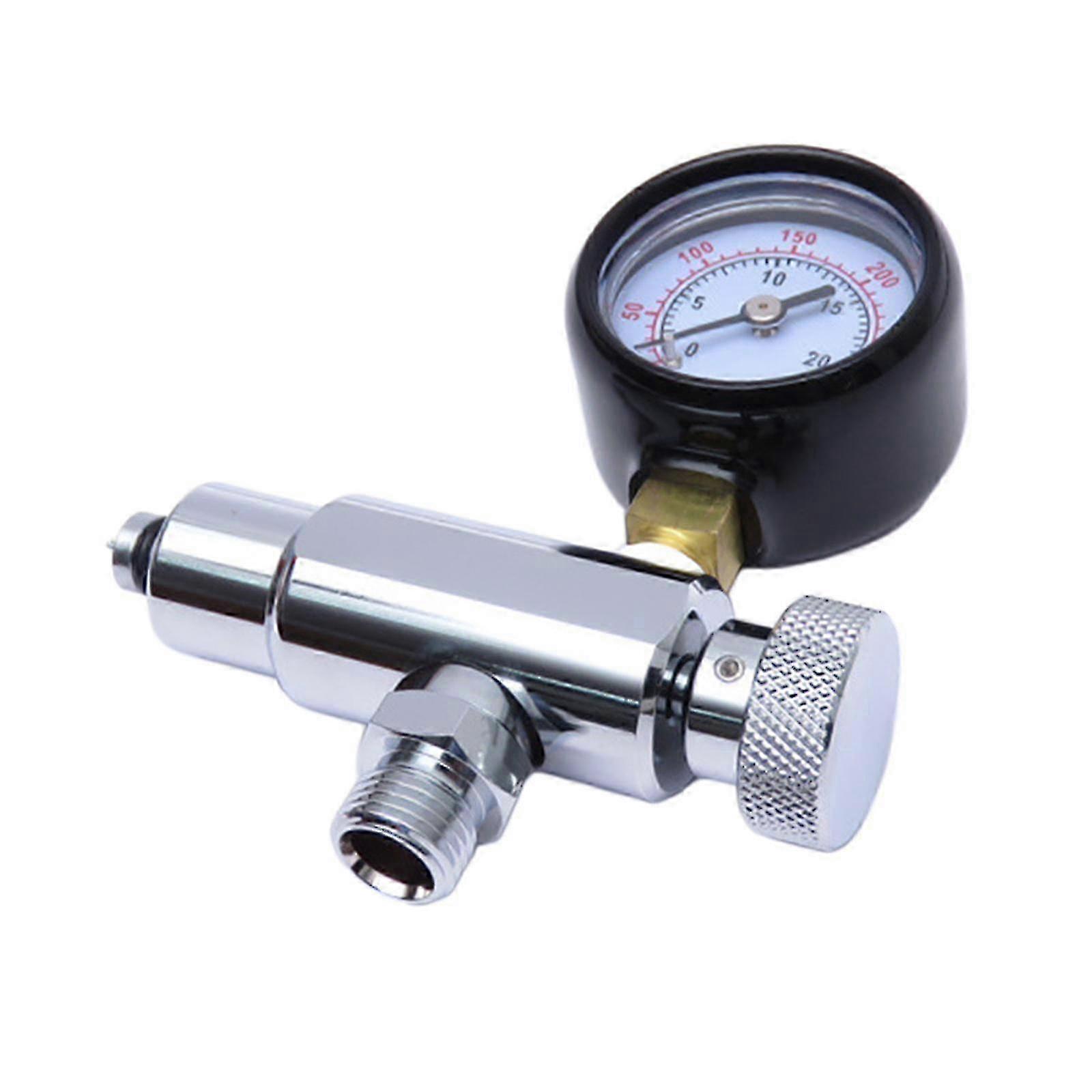 w Regulator Adjustment Tool with Gauge Second Stage Scuba Dive Equipments