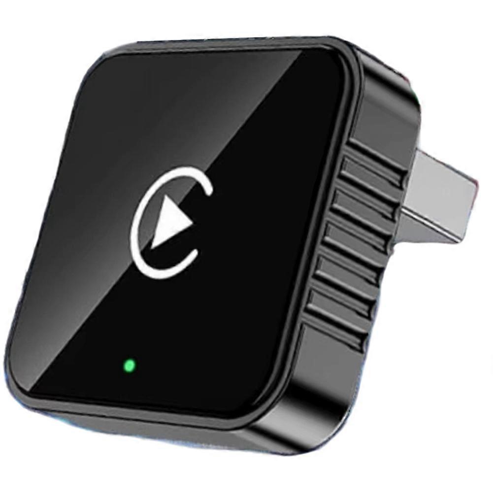 2 In1 Wired to Wireless Carplay for Android Auto Adapter for Car Stereo Usb Bluetooth Smart Box Plug and Play Gray