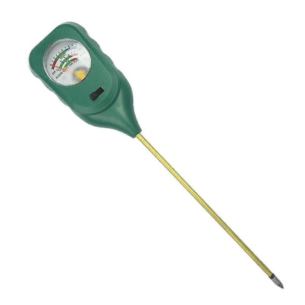 3-in-1 Soil Tester Moisture pH Fertility Sensor No Battery Needed for Gardening Farm Lawn