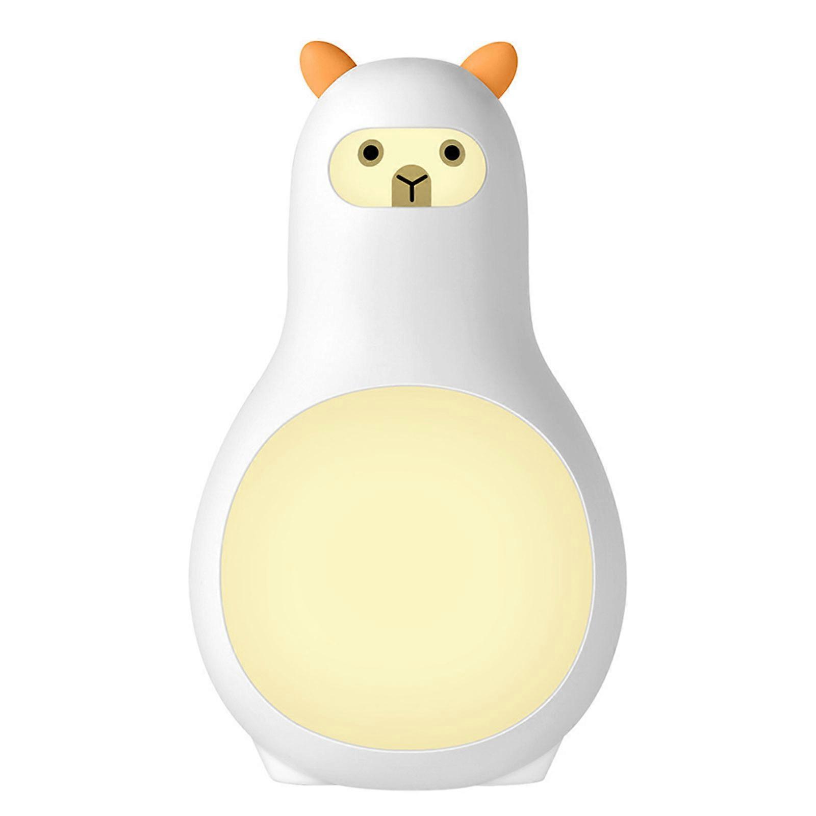 Travel Night Light with Ocean Rainforest Sounds ABS and Silicone Texture Suitable for Adults Relief and Sleeping Use Multicolor