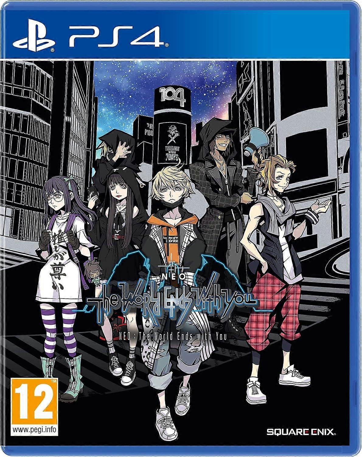 NEO The World Ends With You PS4 Game (German Box)