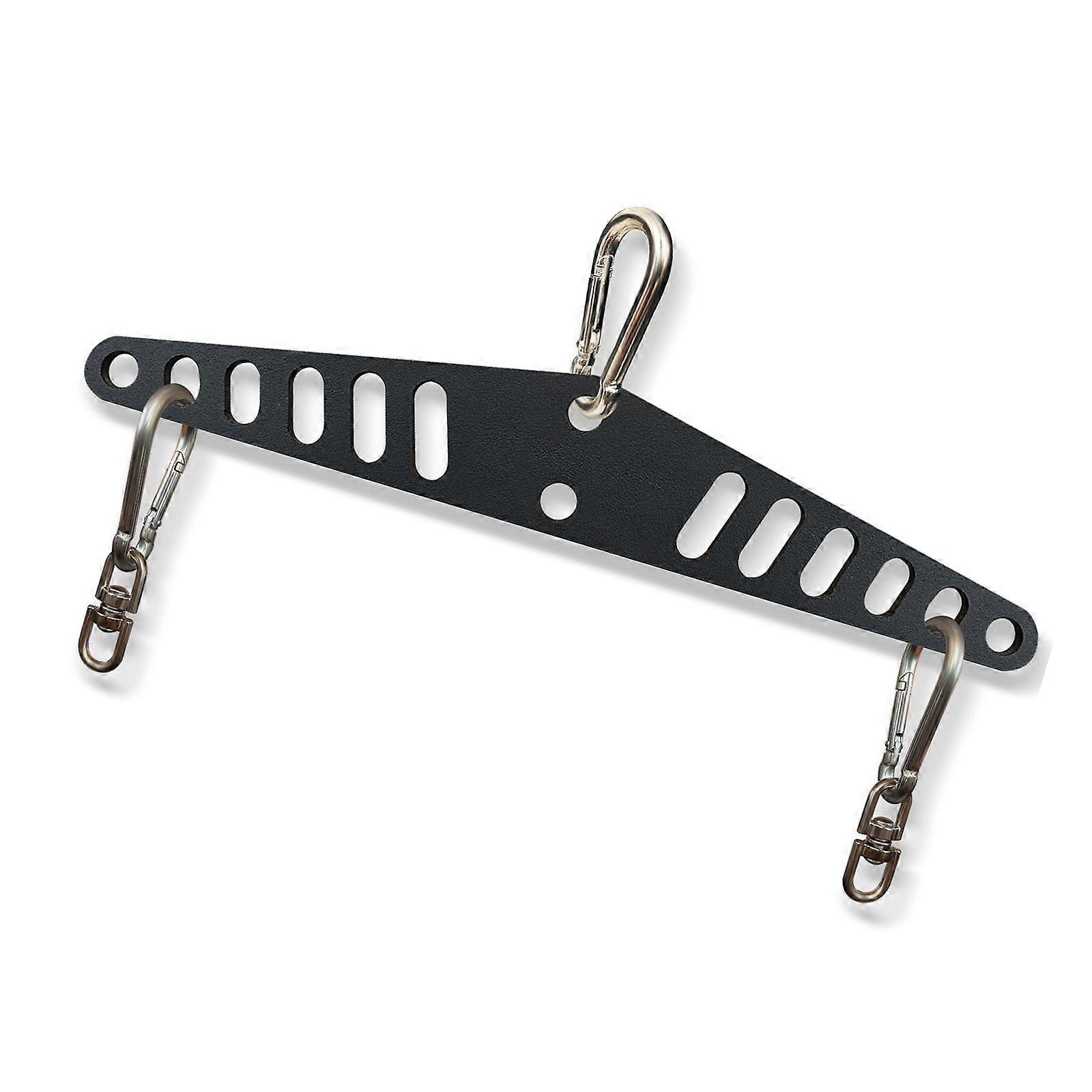 Double to Single Adaptor Plate T Bar Row Pull Down Cable Machine Attachments Workout Weight Spreader Bar Pulley System Multicolor