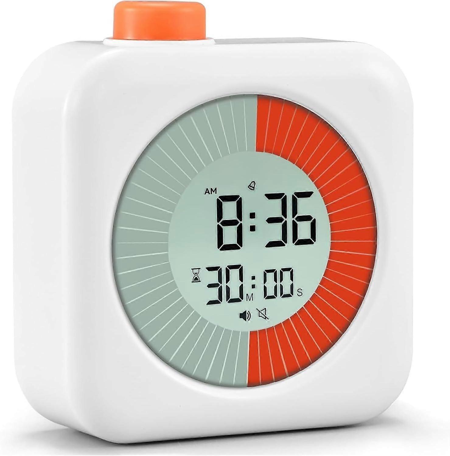 Digital Visual Timer 60-Minute Countdown (3-in-1) for Kids & Adults, Handy Time Management Tool