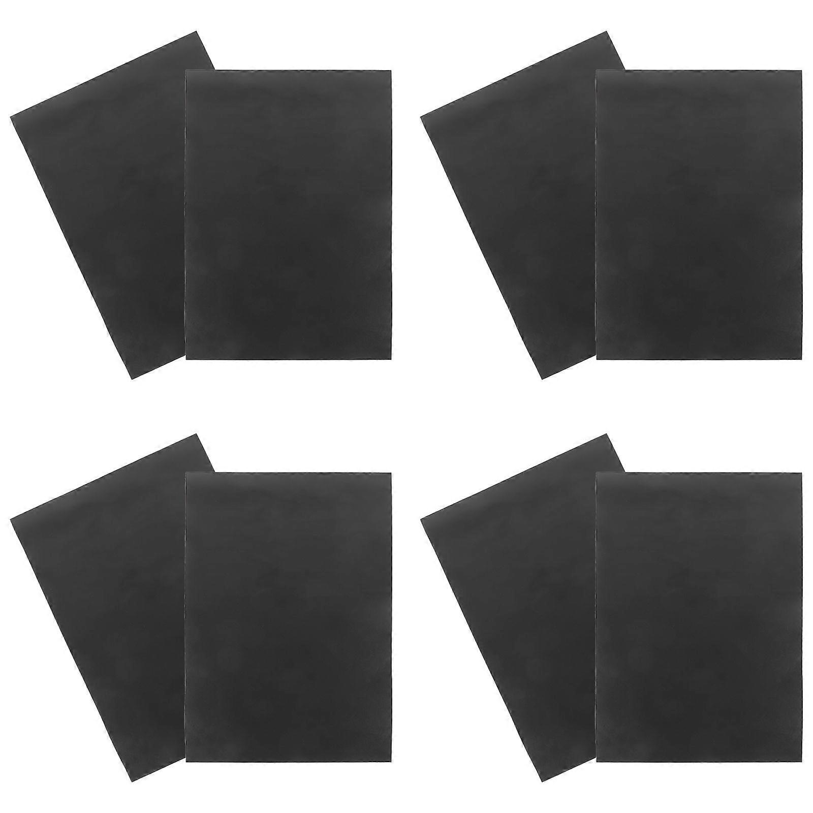 Reusable Blackboard Dry Erase Sheet Boards Erasable Home Board Sheet 8 Sheets Classroom Decor