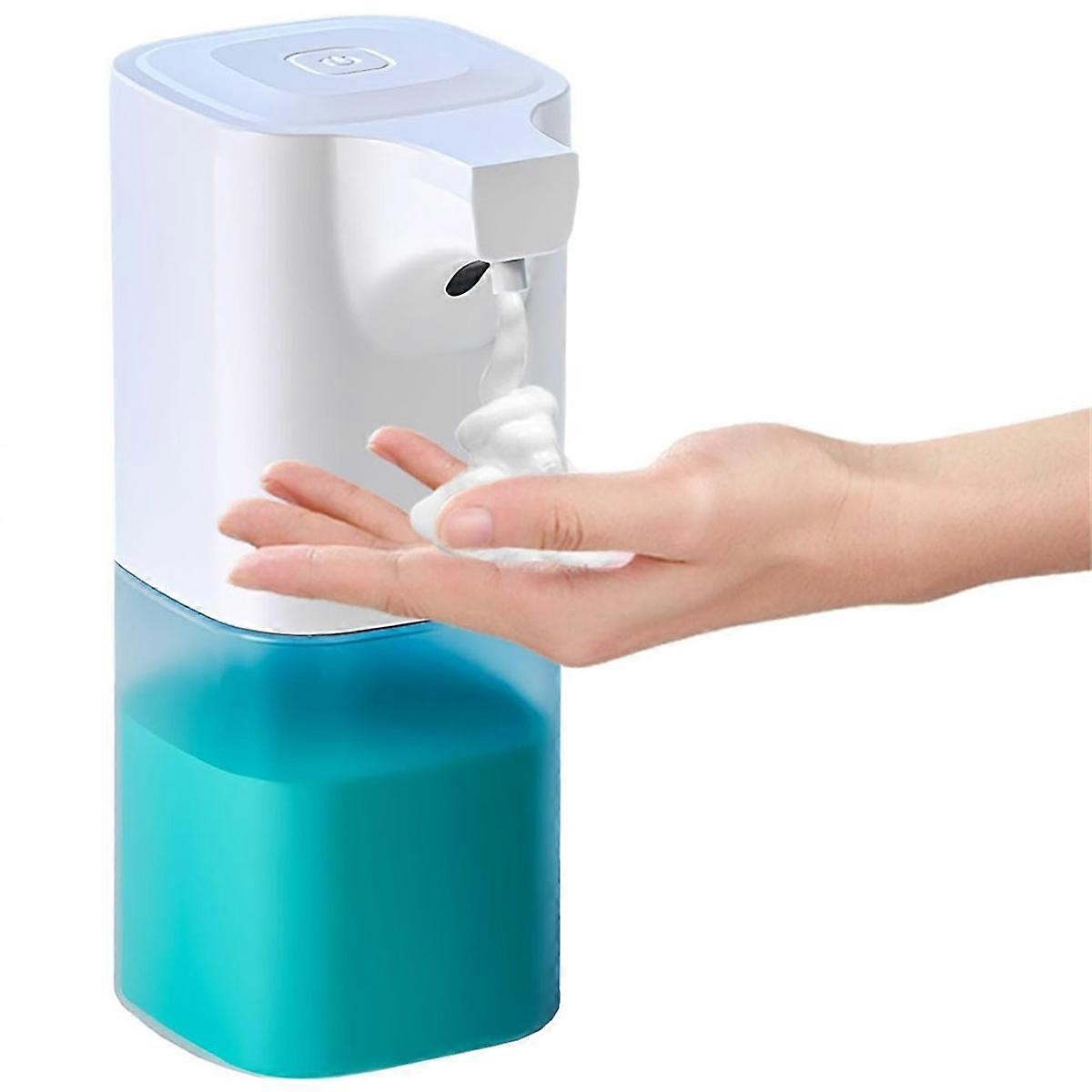 350ml Automatic Foaming Soap Dispenser with Infrared Sensor Touchless Liquid Soap Dispenser 4 Gears for Bathroom