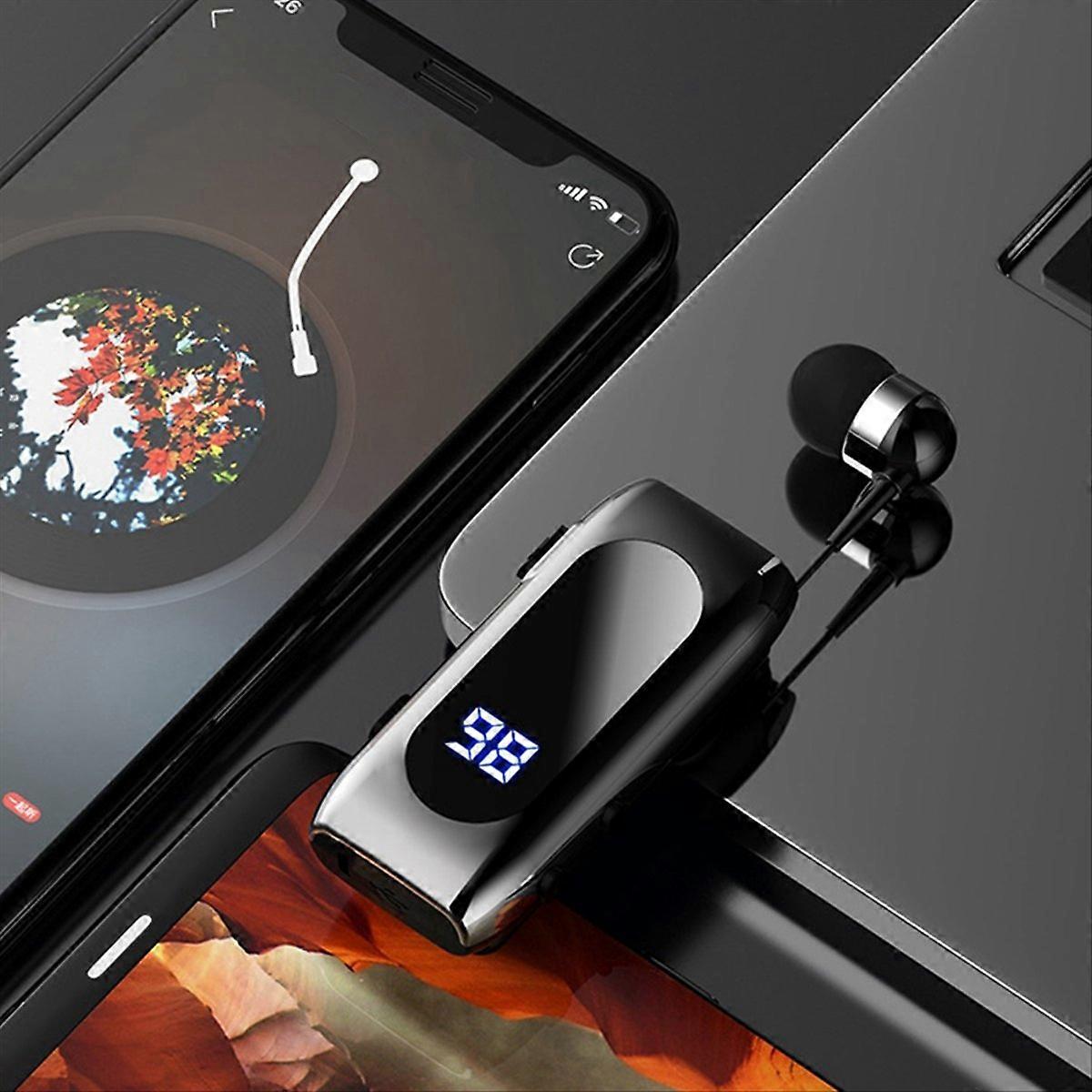 Waterproof Business Cable In-Ear Ultra Bluetooth Headset,B