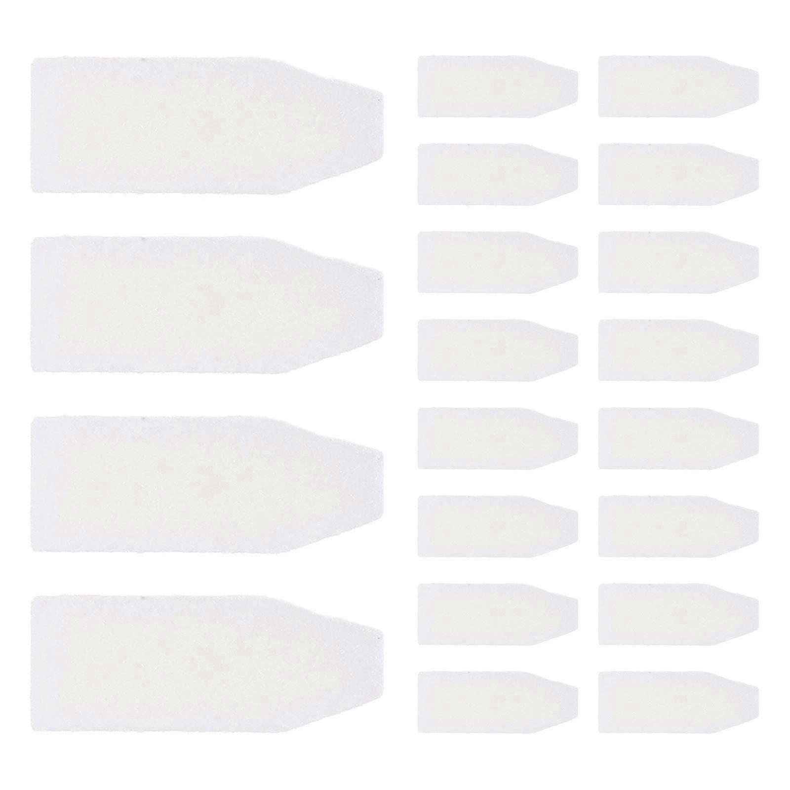 Nib Tips Replacement For Permanent Marker Pen 20Pcs White Perfect For Students Easy To Replace Writing