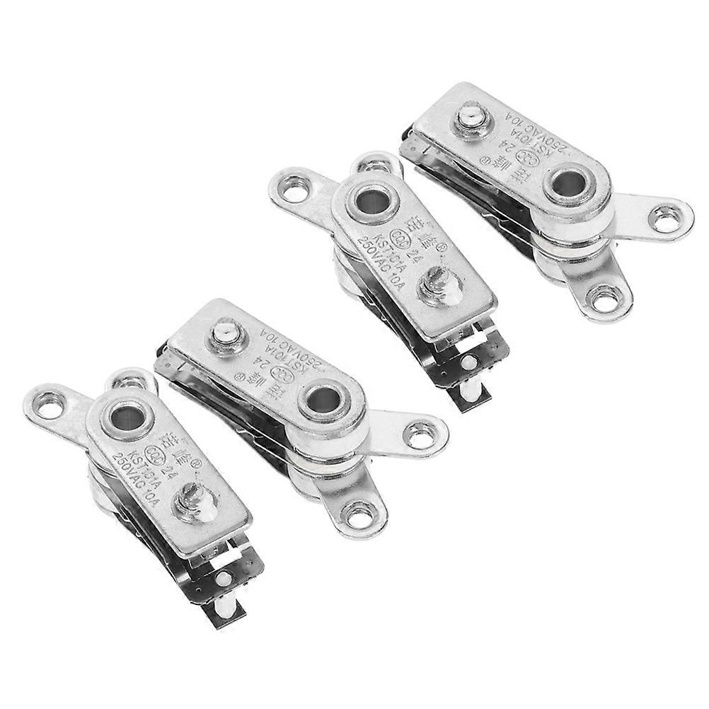 Electric Heater Temperature Controller Switch Prevent Overheating For Stable Cooking Temperature In Home And Commercial Kitchens 4Pack