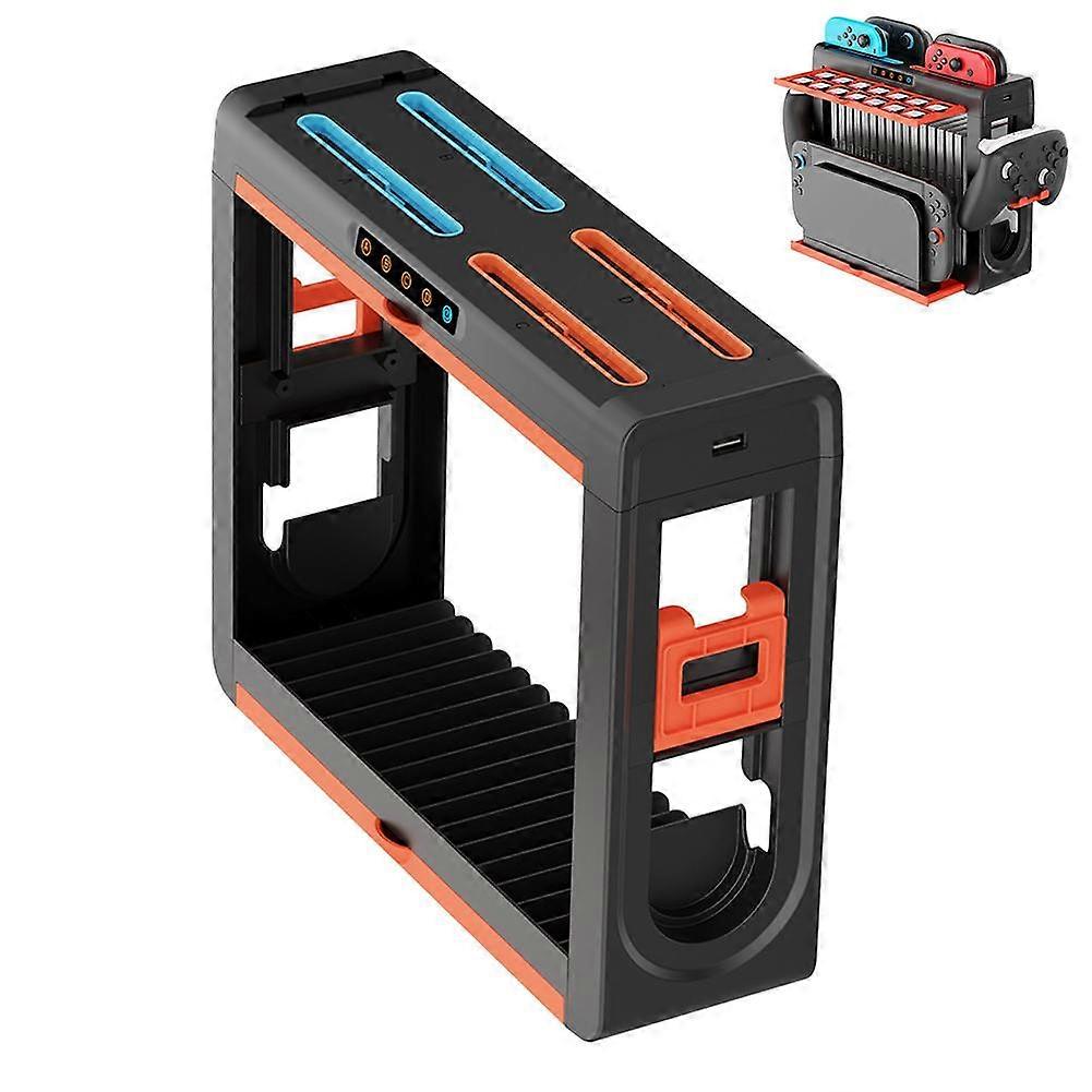 For Switch 2 / Switch / OLED Game Console Docks Storage Rack