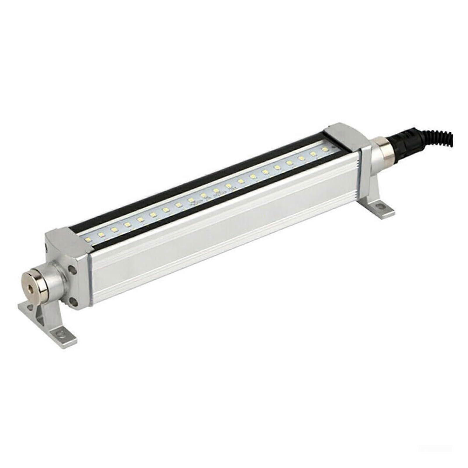 LED Work Light for CNC Milling Machine with Adjustable Brightness Flexible Arm Wide Voltage Durable