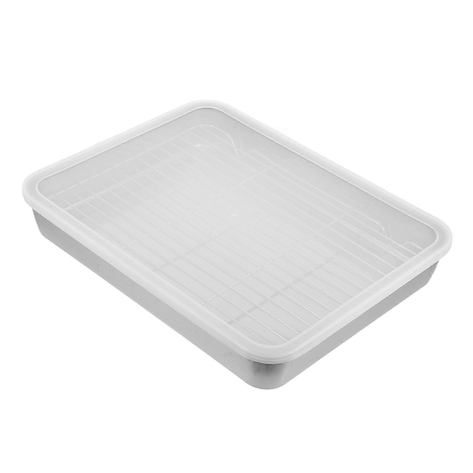 Baking Use Stainless Steel Roasting Pan with Rack for Kitchen