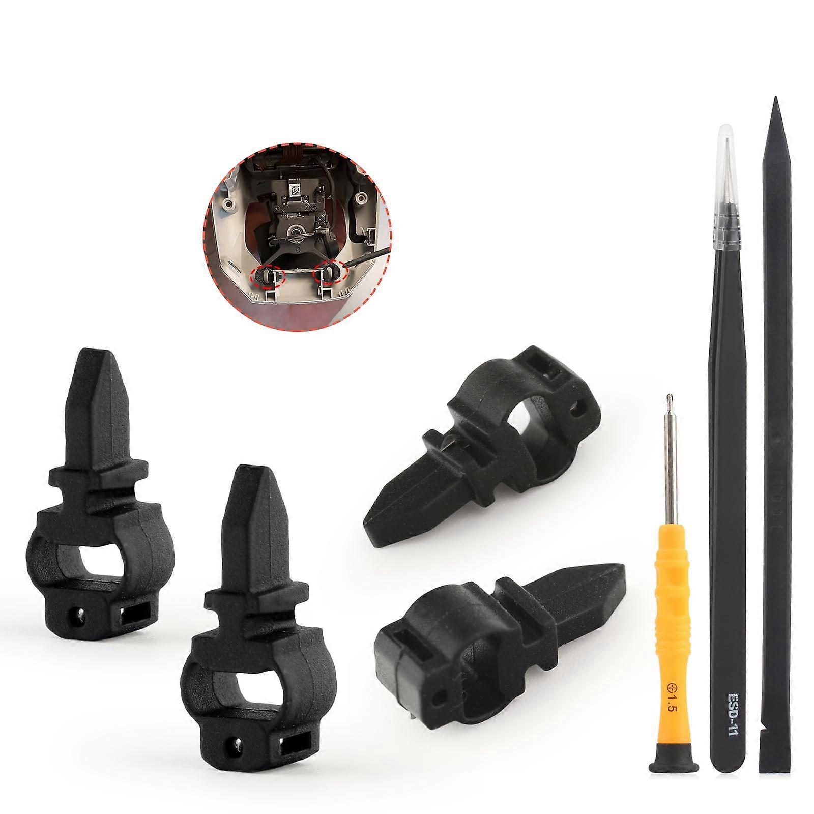 Gimbal Rubber Replacement Kit for DJI Mini 2 and Mavic Mini SE with Tools, Durable Silicone Mounts