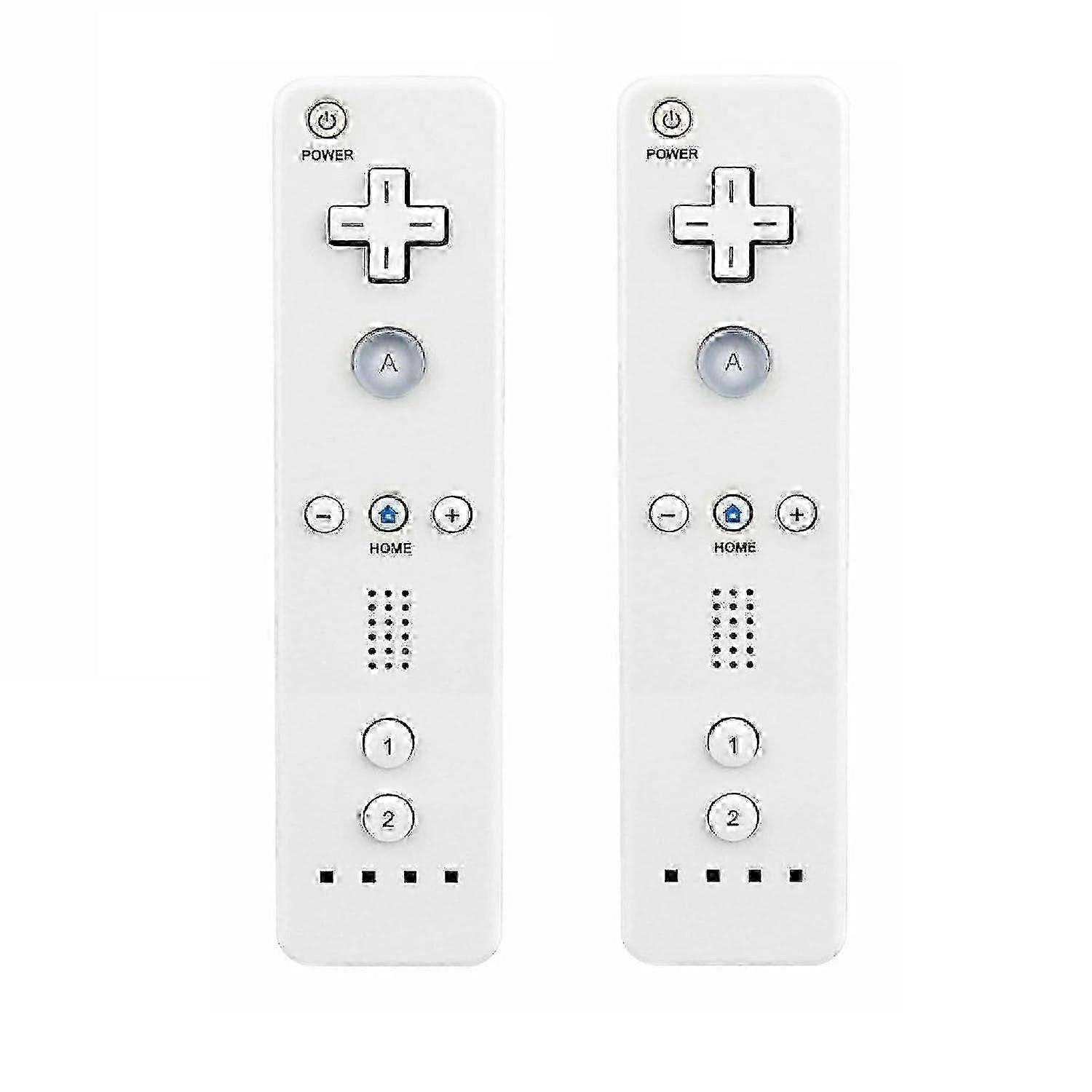 Wireless Game Controller for Wii and Wii U, 2-Pack Remote System Accessory