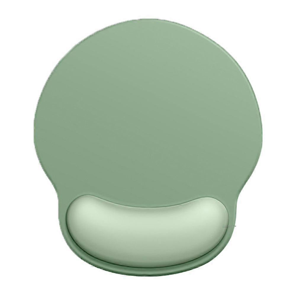 Ergonomic mouse pad, silicone mouse pad with wrist guard, comfortable laptop mouse pad, non-slip rubber base