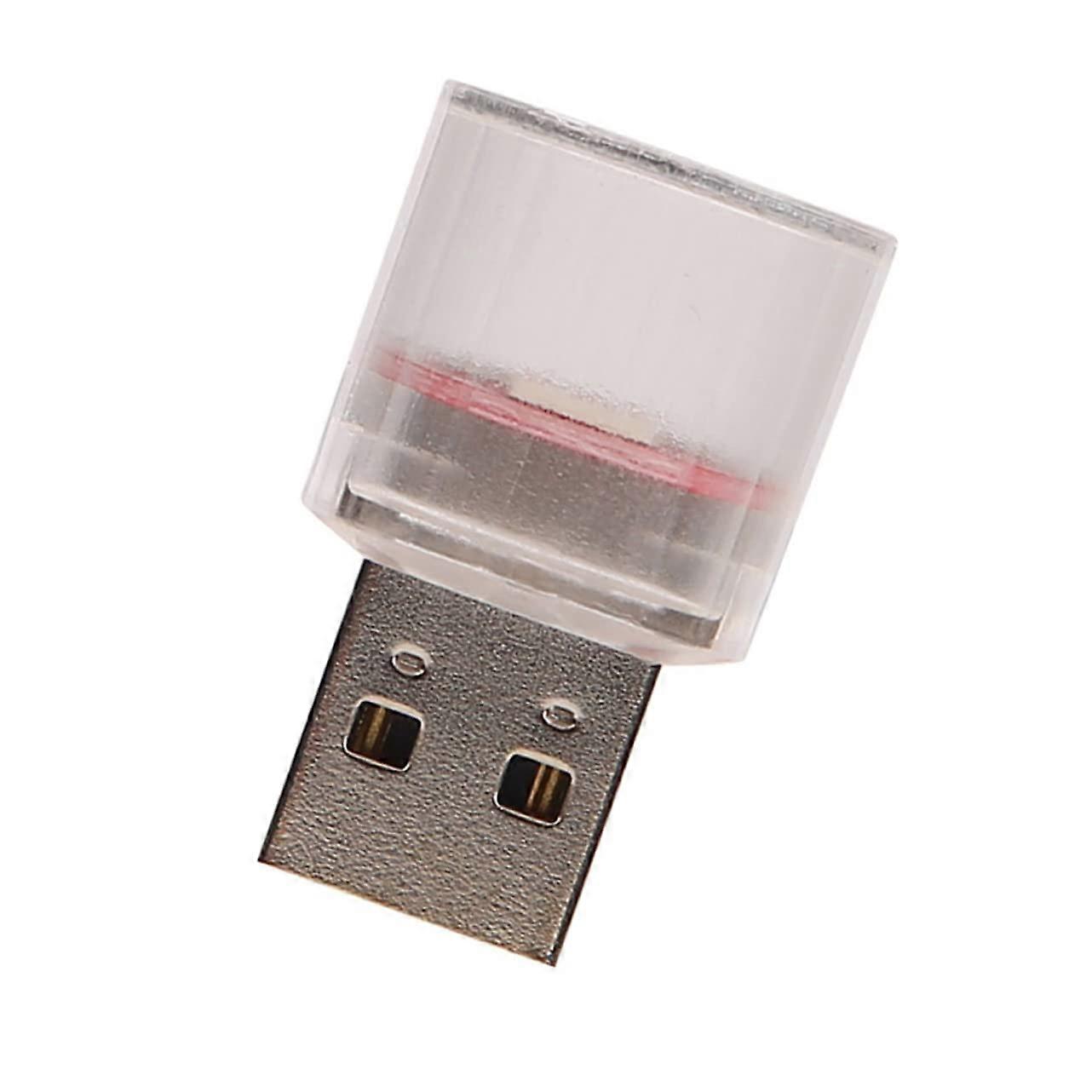 USB Ambient Light Car Interior LED with Multiple Color Modes, Compact USB Powered Design