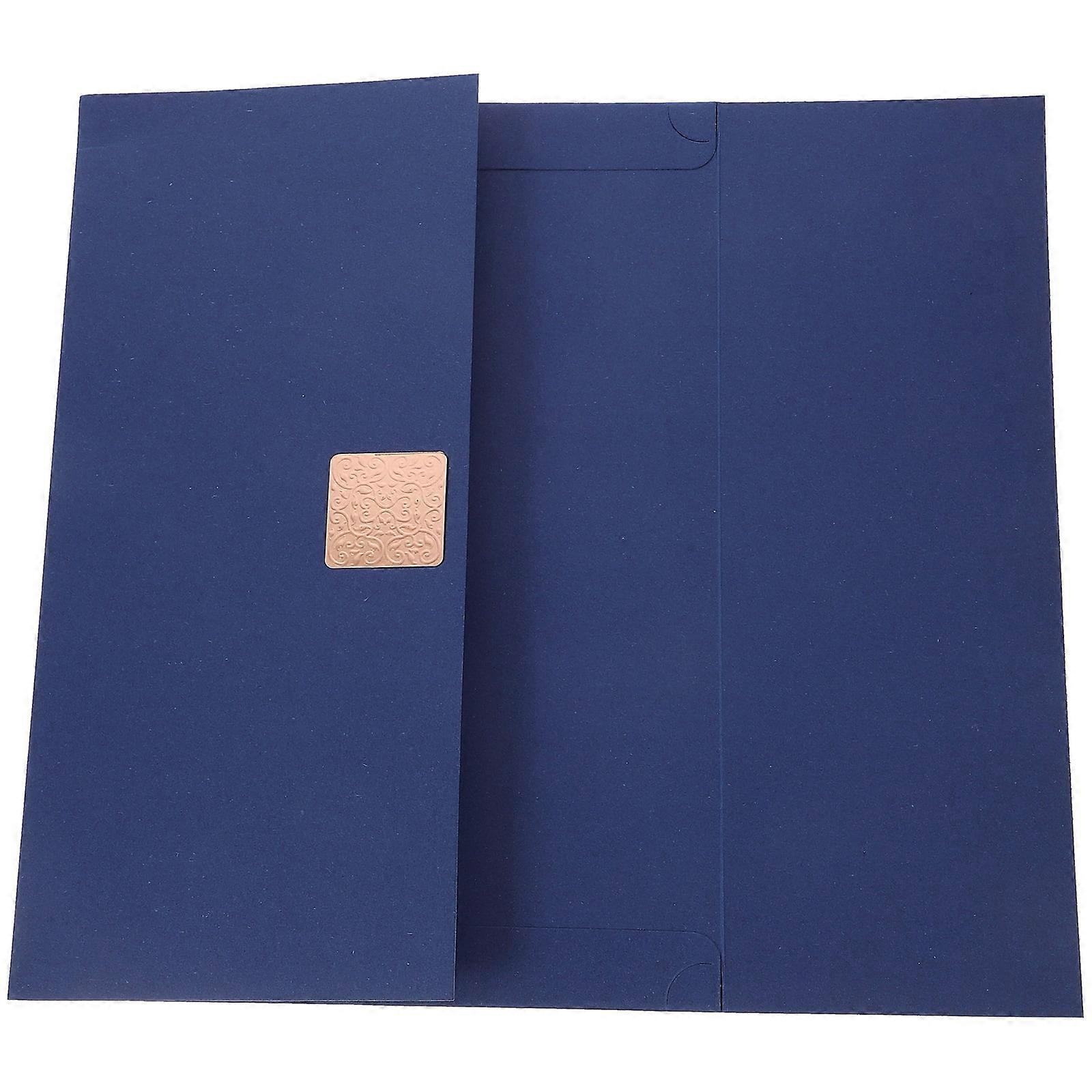 Certificate Cover Holder Presentation Folder Paper Portfolio One Piece Shell Case