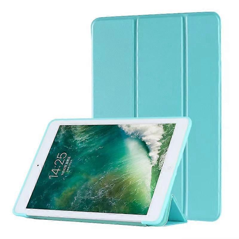 Case For Ipad Mini 1/2/3/4/5 Mint Green Tri-fold Stand Full Honeycomb