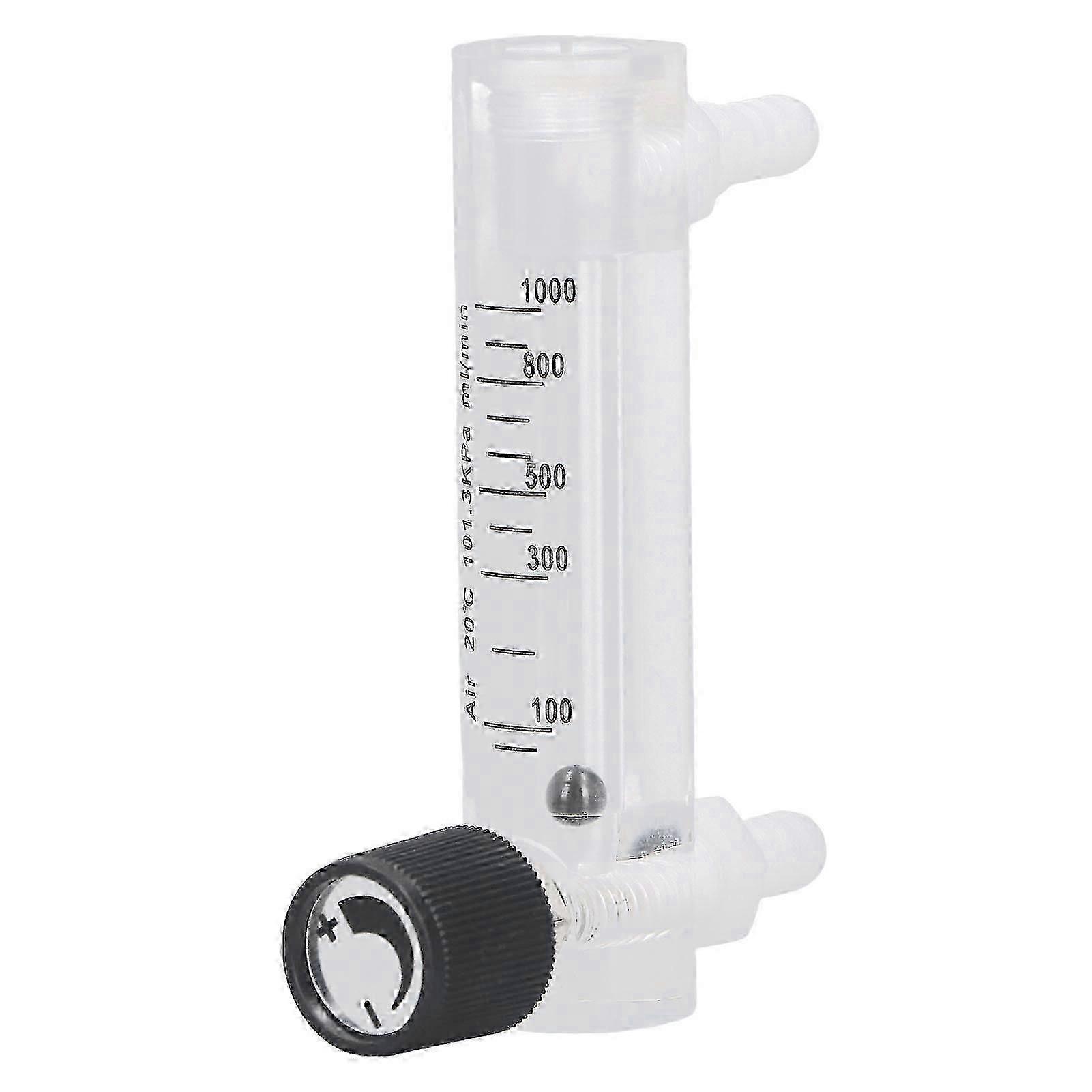 Gas Flow Meter Tester Air Adjustable Panel Measure Control Flowmeter 101000ml/min