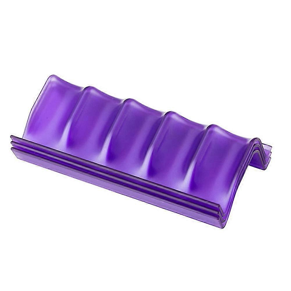 1/3/5pcs Solid Color Essential Oil Bottle Display Stand Storage Organizer Rack