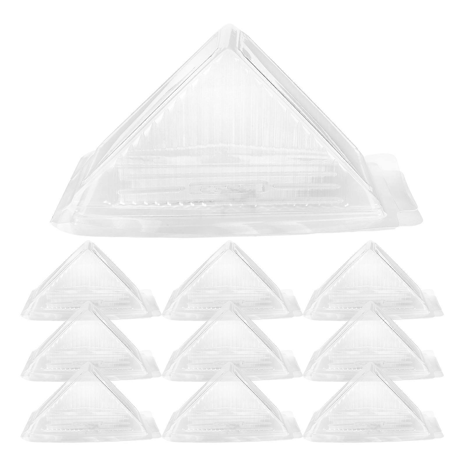 Triangle Sandwich Containers Birthday Party Christmas 100Pcs