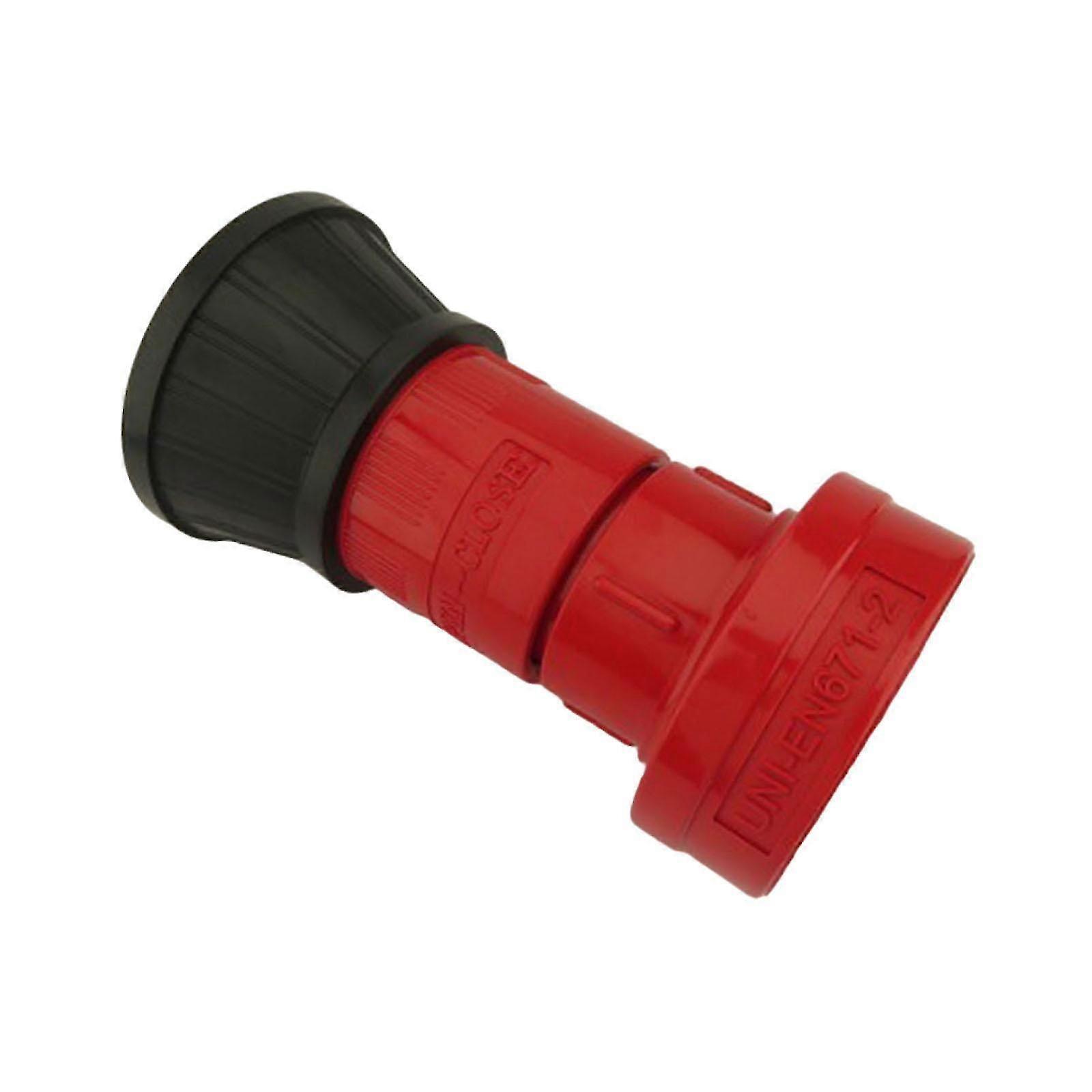 Fire Hose Nozzle Easy to Install Home Cleaning Accessory Efficient Versatile 1 inch 25-26