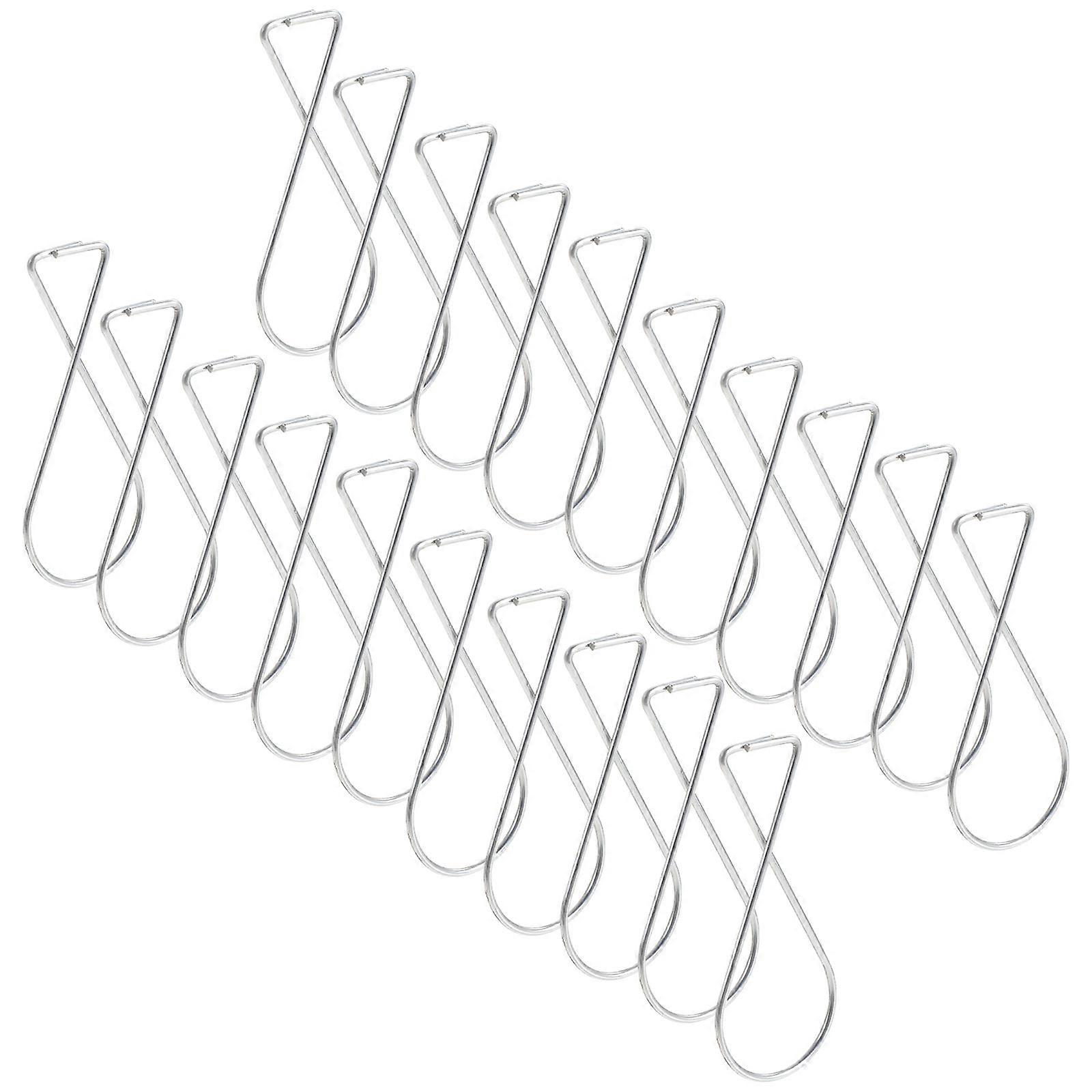 Drop Ceiling Hooks Metal Ceiling Hanging Hook Clips 200Pcs for Home Use