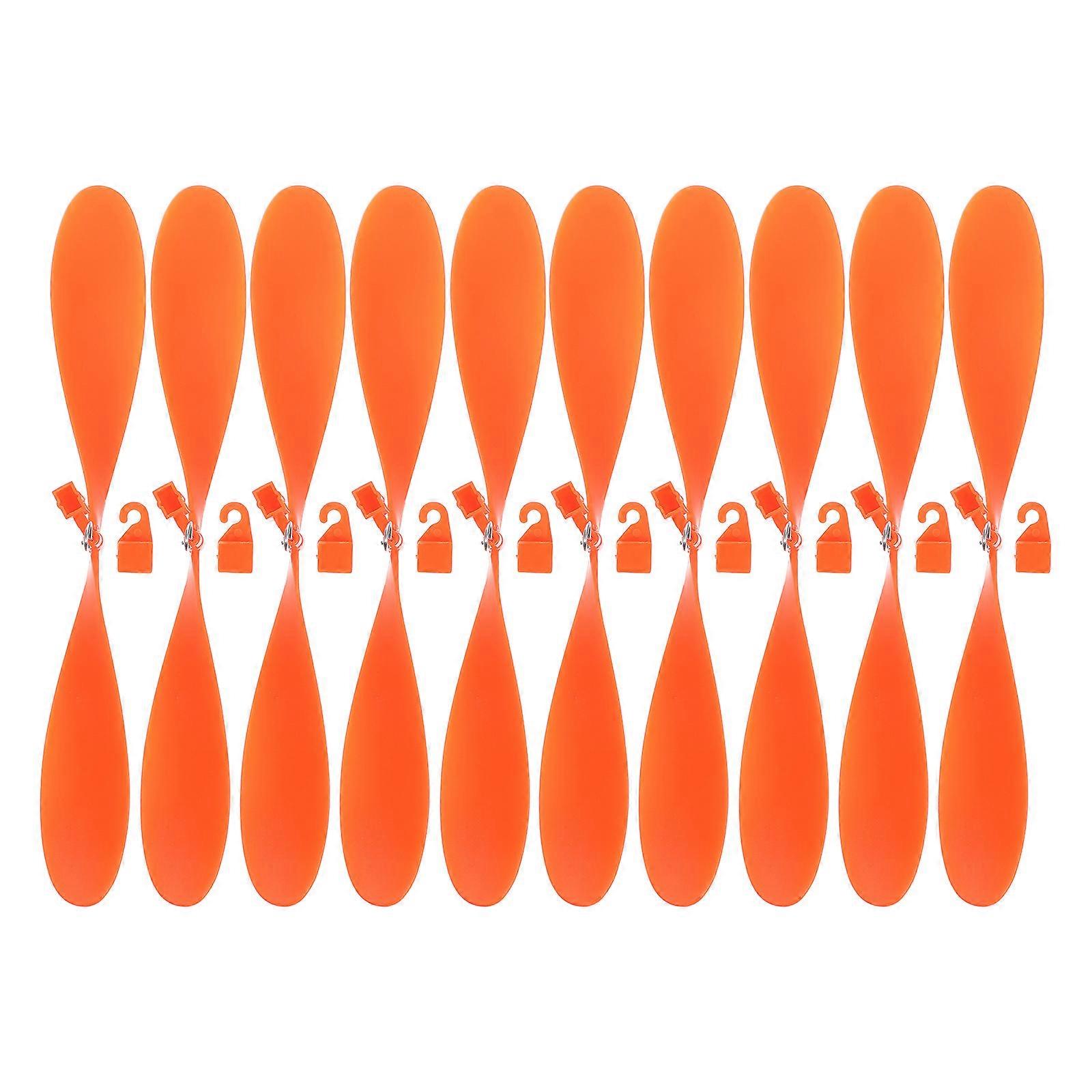 Blue Model Aircraft Propeller for Rubber Band Power System 10Pcs