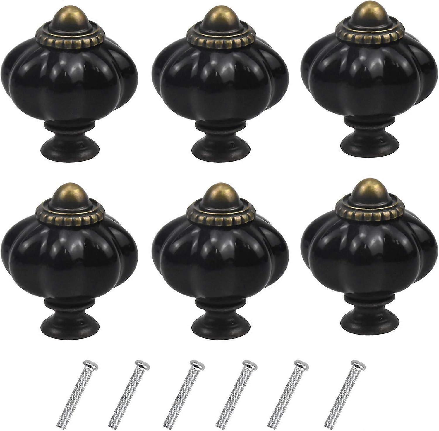 Pcs Vintage Pumpkin Knobs, Antique Furniture Handle, Acrylic Pull Hand