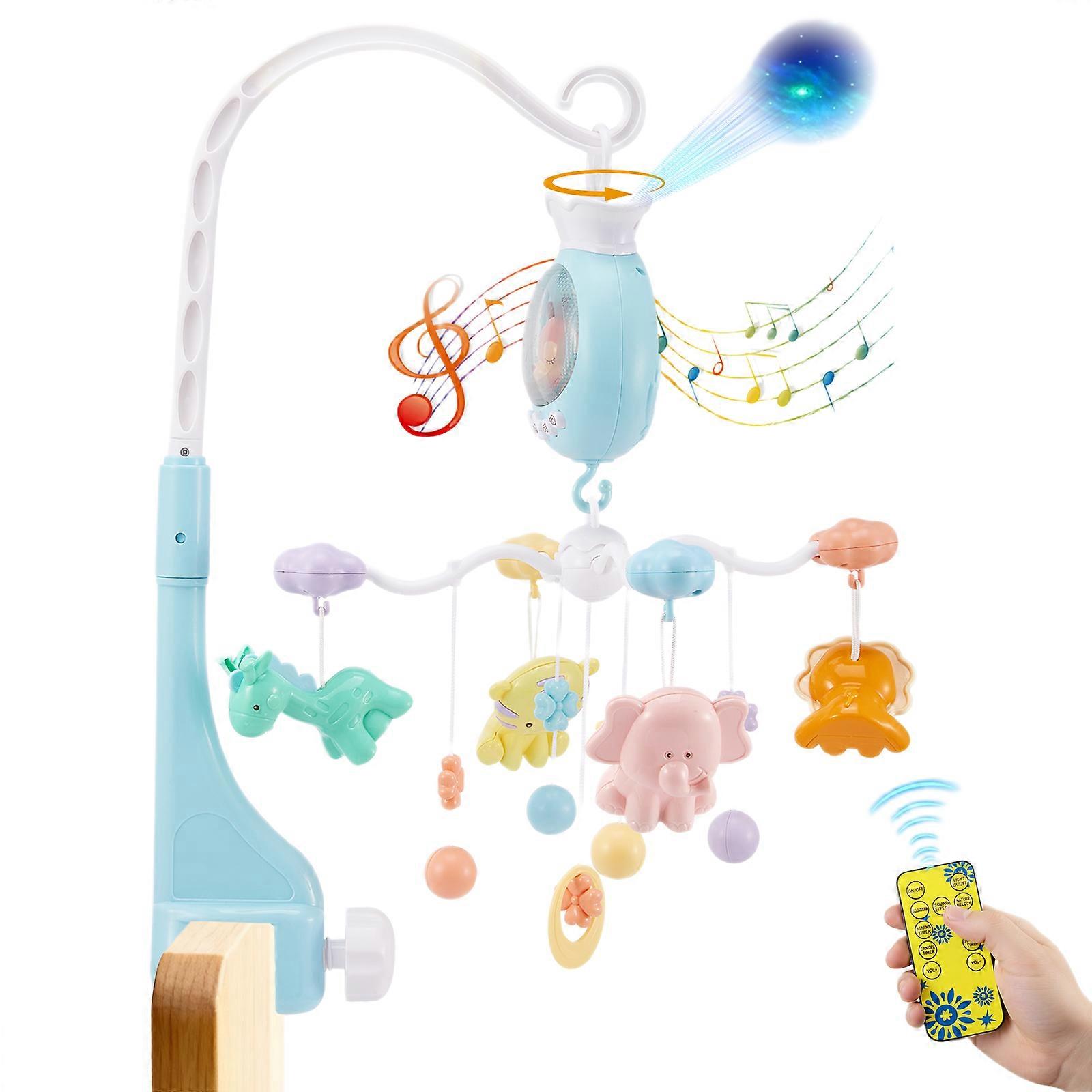 Musical Cot Mobile with Projection for Babies
