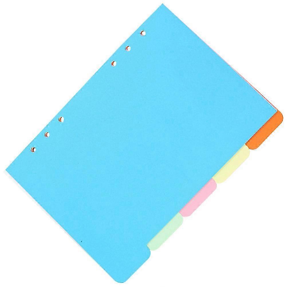 Organizer Refill Paper Binder Divider for School 10Pcs