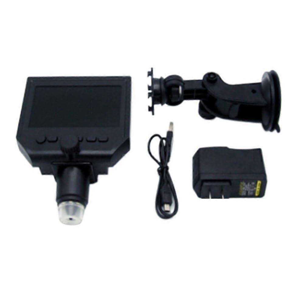 600x LCD Digital Microscope with 4.3 Inch Screen and  Magnification for Lab Use