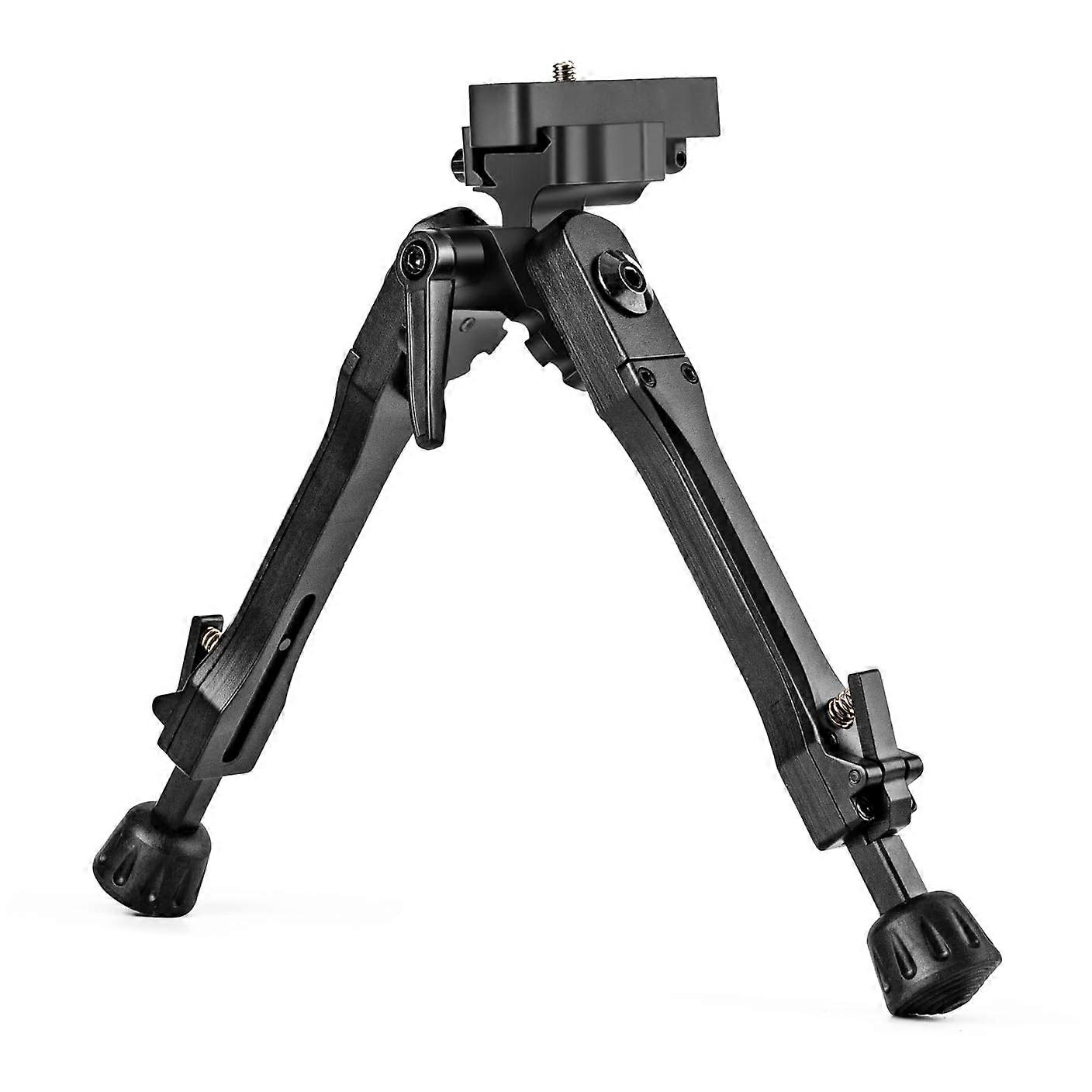 Adjustable Rifle Bipod 710 Inch for Picatinny Weaver Rail Stable Shooting Platform