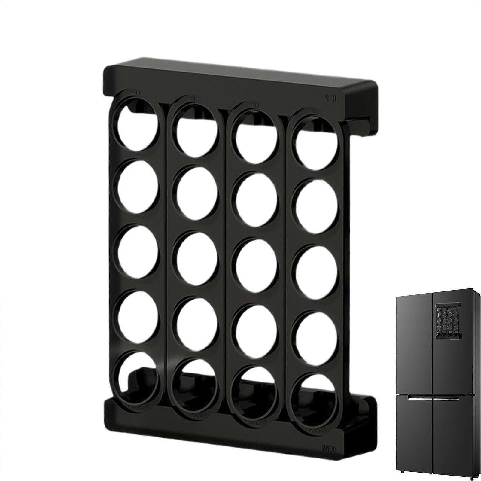 Coffee Pod Holder Wall Mounted Organizer for 50 Pods, Large Capacity Space Saving Kitchen Rack