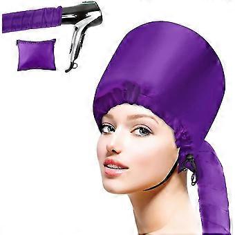 Hood Dryer, Hood Dryer For Deep Conditioning Curling Dry Style (purple)