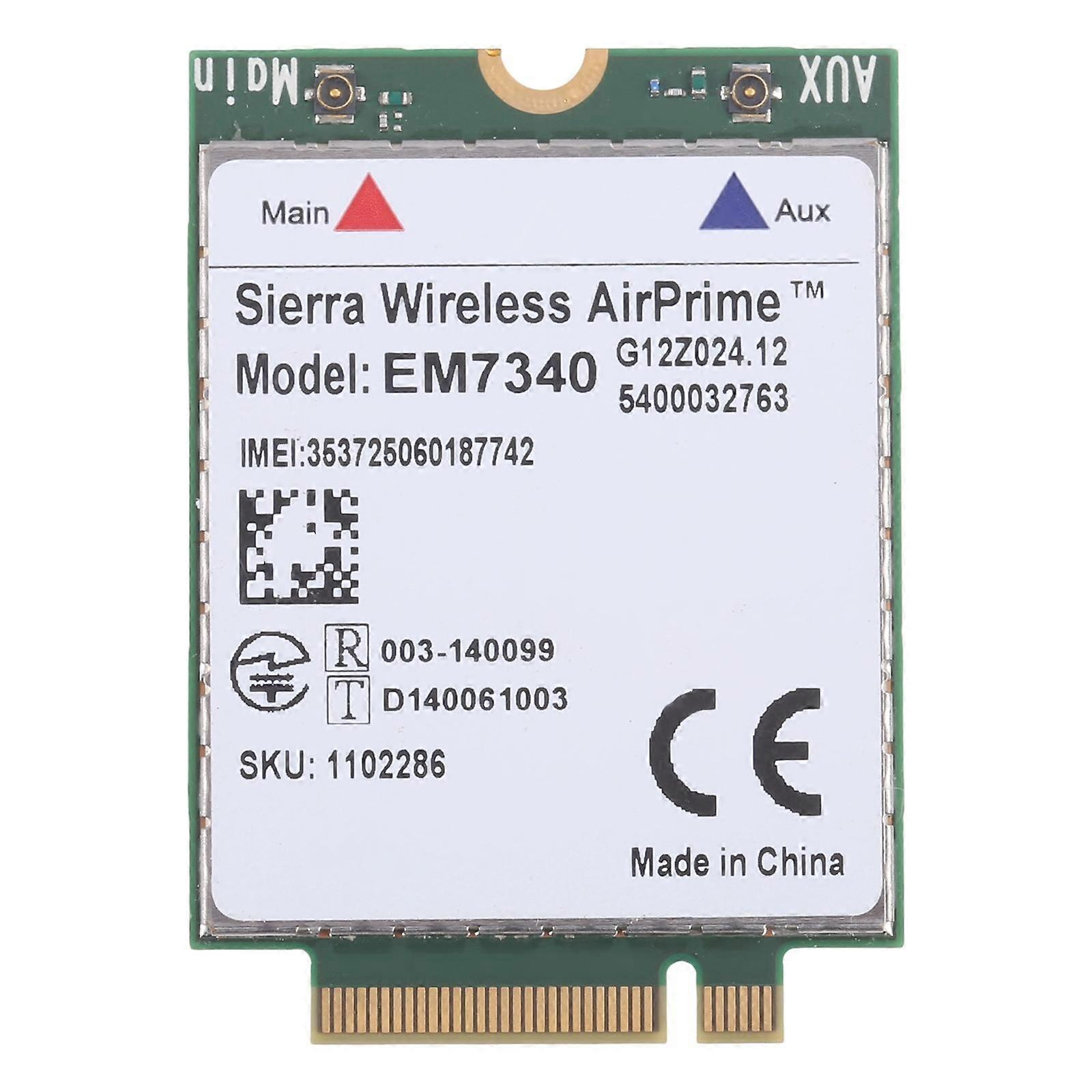 EM7340 4G WWAN LTE/HSPA+ M.2 Wireless Module For M.2 Machine EM7340