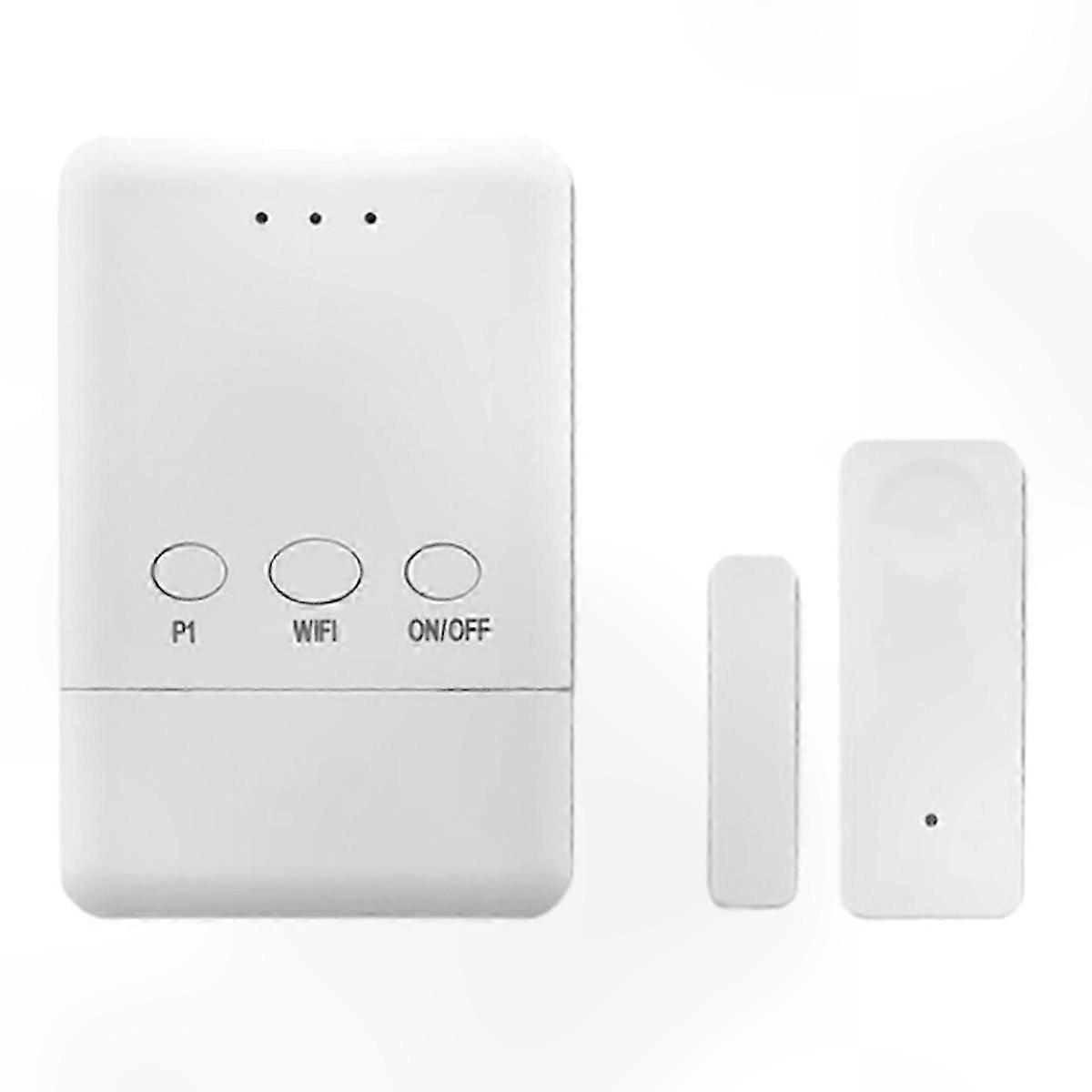 Smart WiFi Garage Door Opener with Wireless Sensor and Universal Compatibility for Alexa