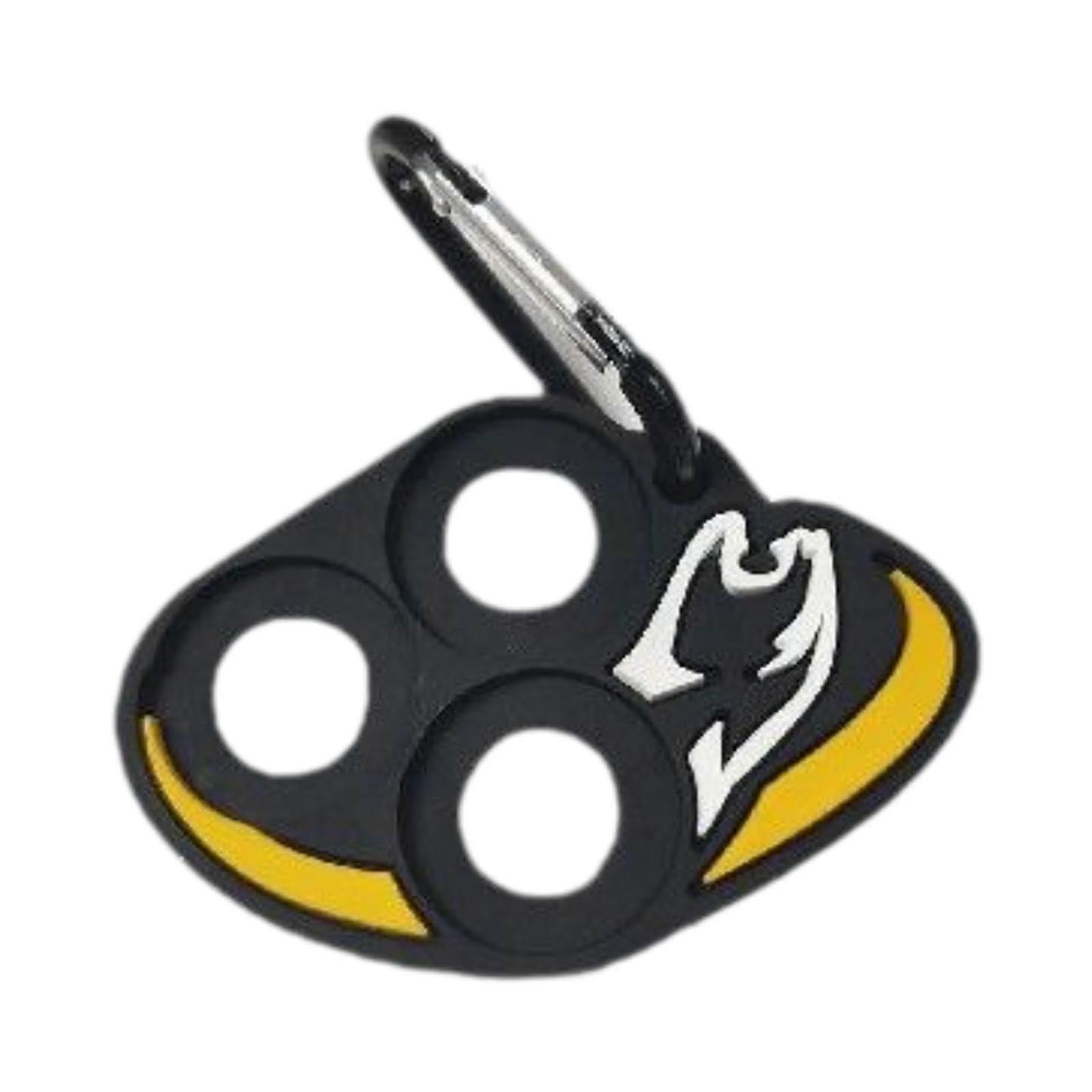 Pool Cue Joint Protector Holder with 3 Holes Durable Rubber Clamp for Billiard Cue Storage